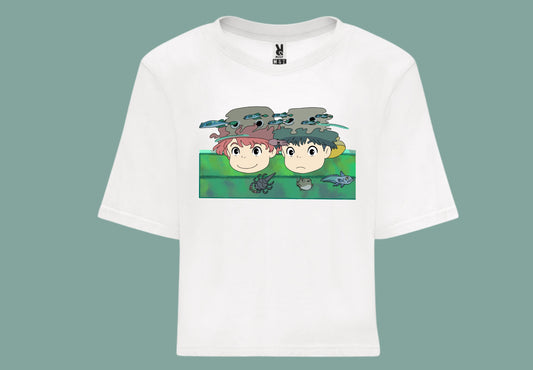 Ponyo y Sosuke cotillas