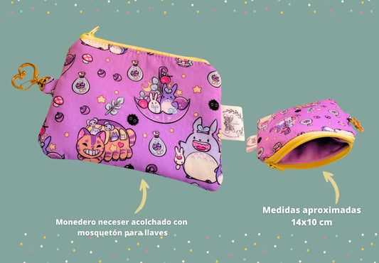 Monederos con mosquetón
