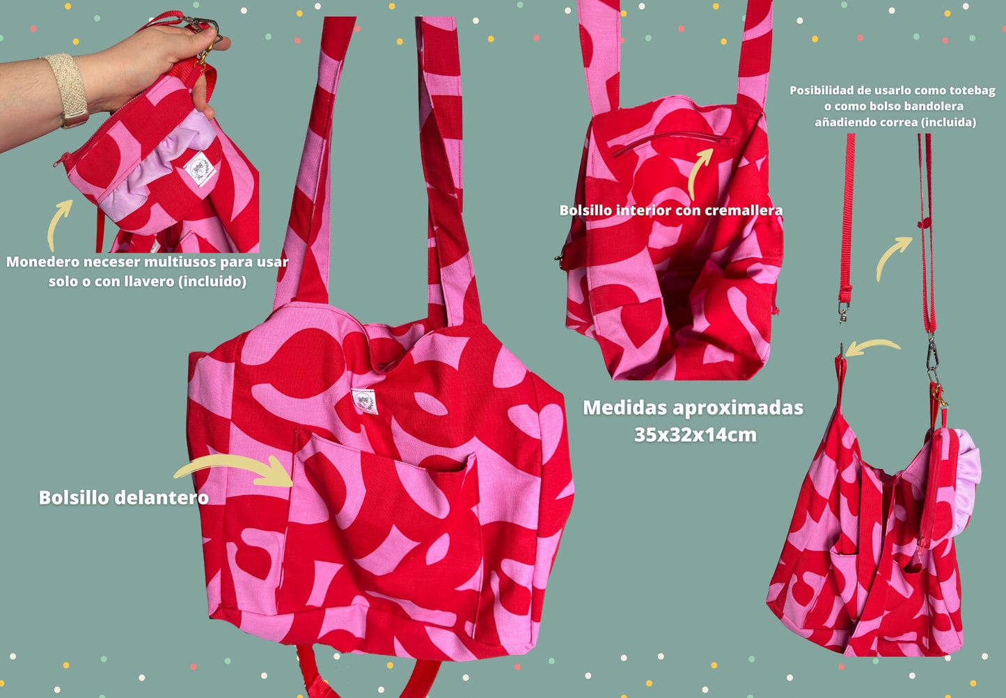 Bolsos, riñoneras y totebags