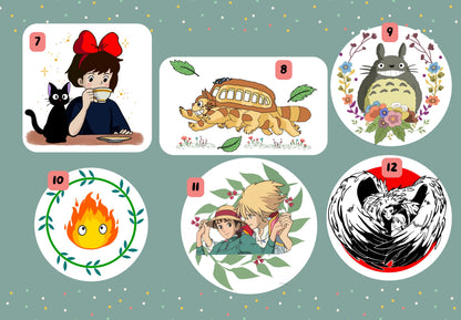Pegatinas Ghibli