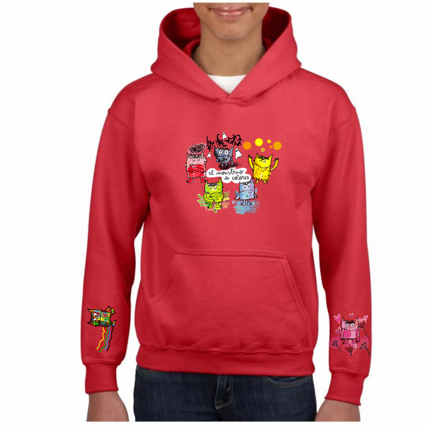 Sudadera "El mostruo de los colores"