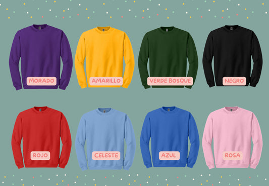 Sudaderas simples personalizables