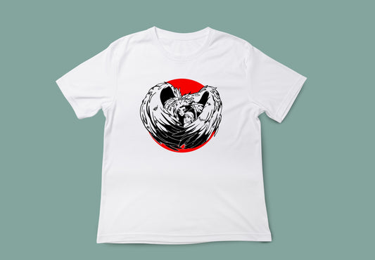 Camiseta unisex blanca el castillo ambulante ghibli 