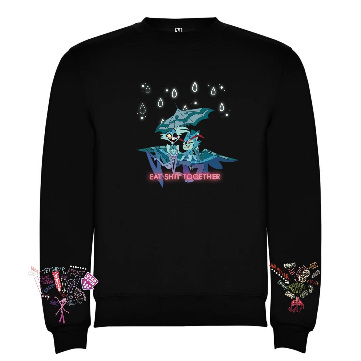 Sudadera Ángel y Husk