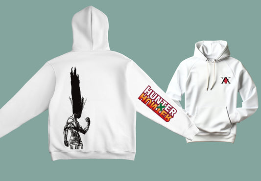 Sudadera color blanco anime  hunterxhunter hxh gon