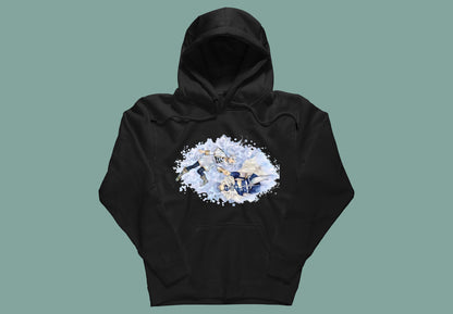 sudadera negra unisex frieren himmel anime